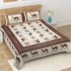 Camel Print Jaipuri Bedsheets